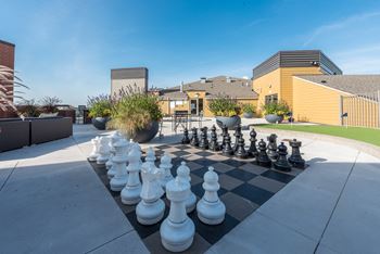 Rooftop Chess at The Bluffs at Nine Mile Creek, Eden Prairie, MN, 55344